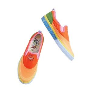 Unisex size 10 women’s Adidas Love Unites slip on sneakers